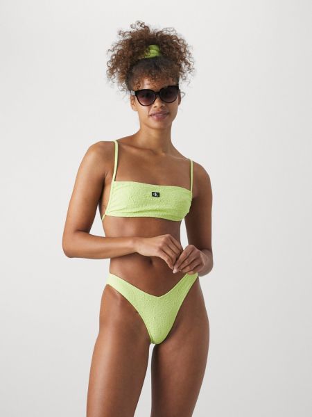 Бикини Calvin Klein Swimwear зеленые
