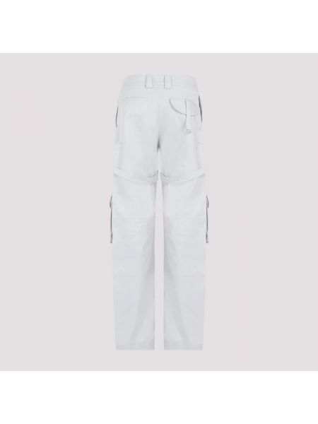 Pantalones cargo con bolsillos Off-white blanco