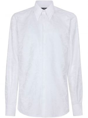 Košile s potiskem Dolce & Gabbana bílá