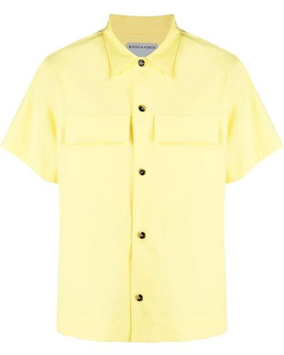 Camisa manga corta Bottega Veneta amarillo