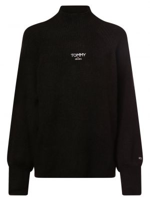 Sweter Tommy Jeans czarny