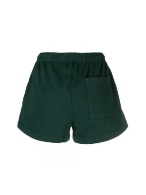 Pantalones cortos de algodón Sporty & Rich verde