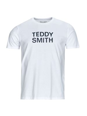 Rövid ujjú póló Teddy Smith fehér