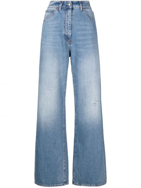 Jeans baggy Msgm blu