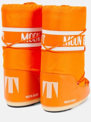 Śniegowce Moon Boot pomarańczowe