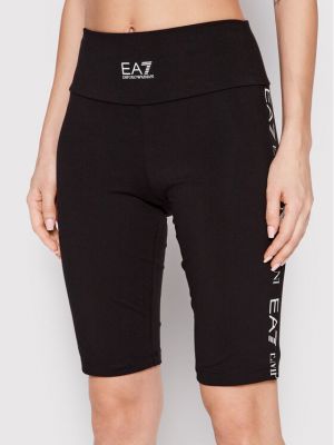 Sportske kratke hlače slim fit Ea7 Emporio Armani crna