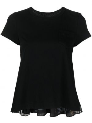 T-shirt Sacai noir