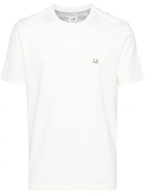 Kokvilnas t-krekls ar apdruku C.p. Company balts