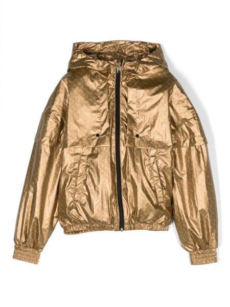 Giacca impermeabile Boss Kidswear oro