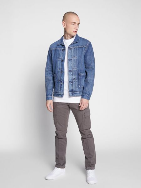 Kurtka jeansowa Levis Made & Crafted niebieska