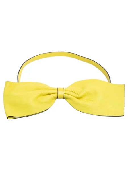 Żółty pasek Valentino Vintage