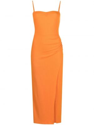 Megztas suknelė su petnešėlėmis Reformation oranžinė