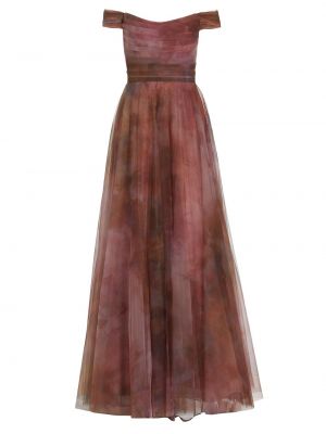 Платье из тюля Rene Ruiz Collection розовое