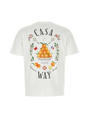Camisa de algodón Casablanca blanco