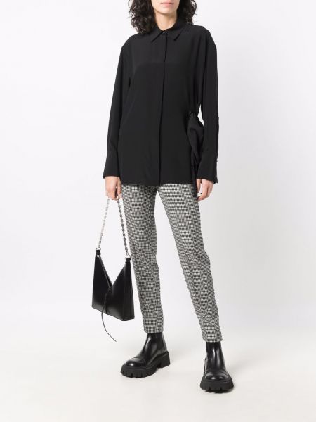 Šilkinis sijonas Givenchy juoda