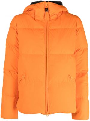Péřová bunda s kapucí Aspesi Oranžová