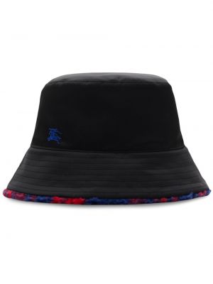 Oboustranný klobouk Burberry černý