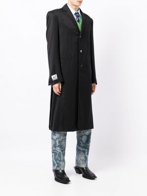 Vlněný kabát Boramy Viguier černý