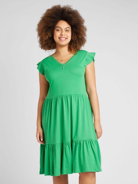 Φόρεμα Only Carmakoma πράσινο