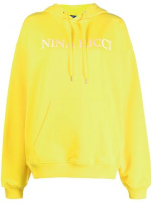 Mikina s kapucí Nina Ricci - žlutá