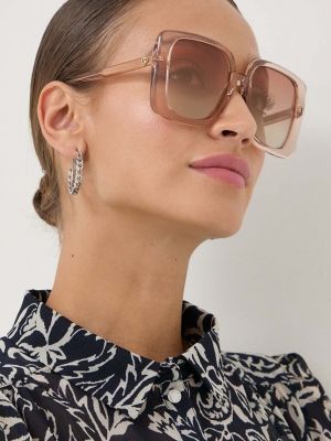 Прозрачные очки солнцезащитные Gucci