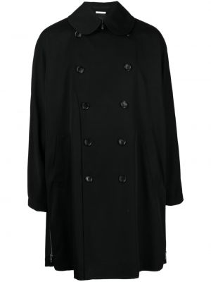Μάλλινο παλτό Comme Des Garçons Homme Plus μαύρο