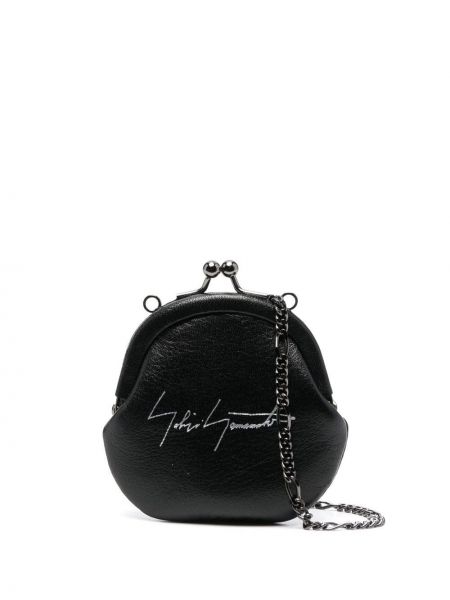 Peňaženka s potlačou Yohji Yamamoto čierna