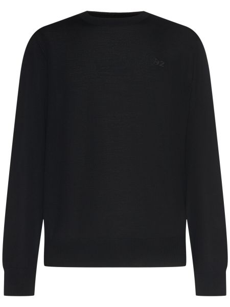 Suéter de lana Dsquared2 negro