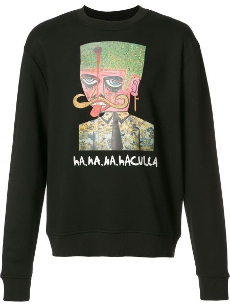 Sweatshirt mit print Haculla schwarz