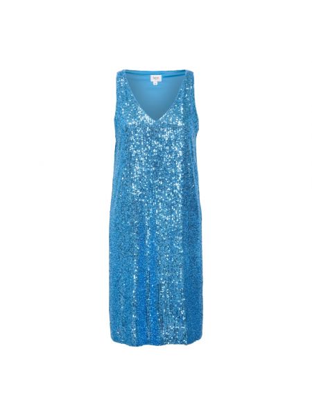 Sukienka z cekinami Saint Tropez niebieska