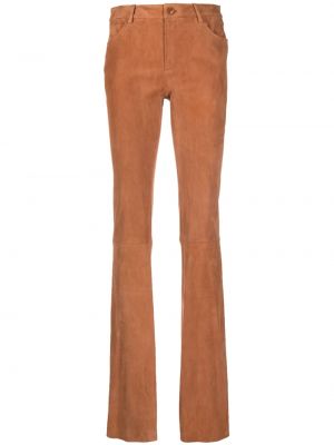 Велурени панталон Drome оранжево