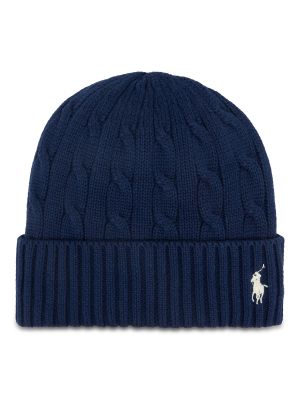 Čepice Polo Ralph Lauren modrý