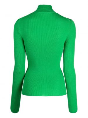 Sweter wełniany Enfold zielony