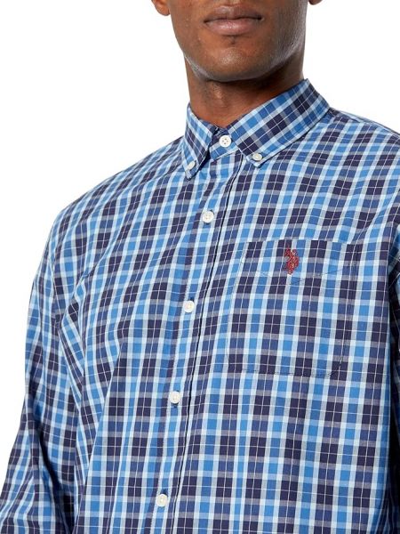 Плетеная рубашка с длинным рукавом U.s. Polo Assn.