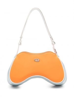 Асиметрични шопинг чанта Diesel оранжево