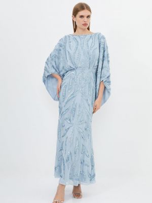 Длинное платье Karen Millen синее