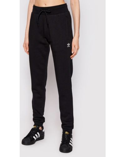 Pantaloni sport slim fit Adidas negru