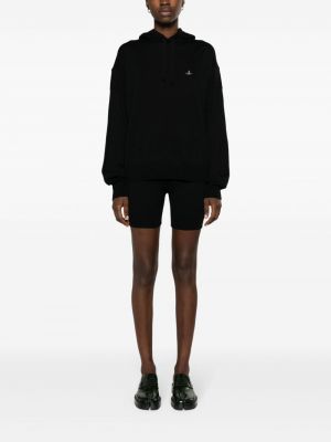 Jupe brodé en tricot Vivienne Westwood noir