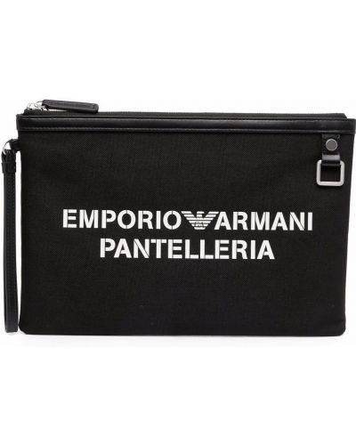 Bolso clutch Emporio Armani negro