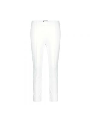 Spodnie slim fit Seductive białe