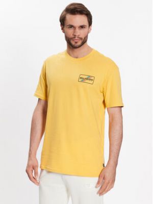 Priliehavé tričko Billabong žltá