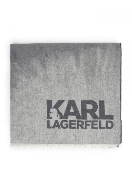 Шарф Karl Lagerfeld серый