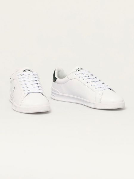 Кожаные ботинки Polo Ralph Lauren белые
