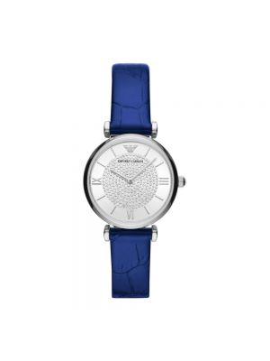 Zegarek klasyczny Emporio Armani niebieski