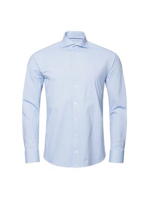 Camisa de espiga Eton azul