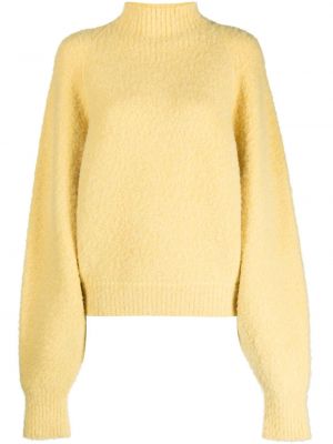 Vilnonis megztinis Filippa K geltona