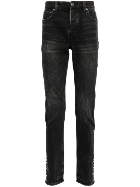 Straight jeans mit spikes Ksubi schwarz
