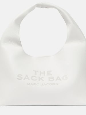 Кожени шопинг чанта Marc Jacobs бяло