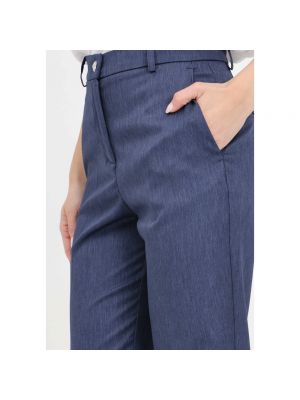 Pantalones con botones Vicolo azul