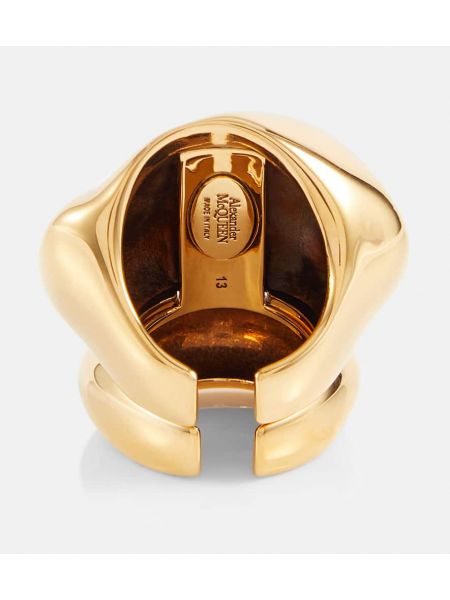Gyűrű Alexander Mcqueen aranyszínű